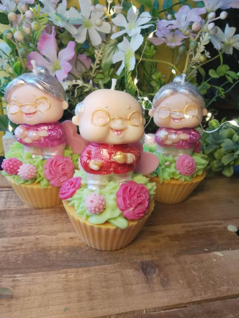 Babcia / Dziadek w Kwiatach